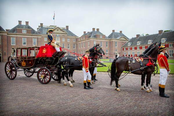 Gala-Glasberline op Paleis Het Loo