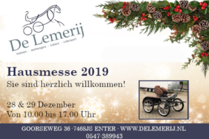 Hausmesse De Lemerij am 28. und 29. Dezember 2019