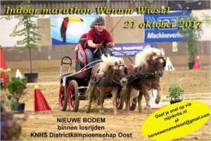 Indoormarathon Wenum Wiesel in een nieuw winterjasje