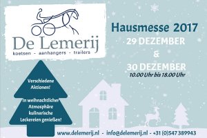 Hausmesse De Lemerij am 29. und 30. Dezember 2017