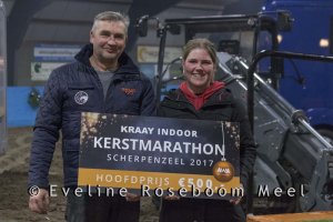 Hoofdprijs Kraay indoor kerstmarathon voor Eline Geurs