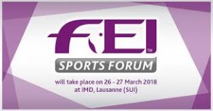 Martin Hölle member FEI Sports Forum panel