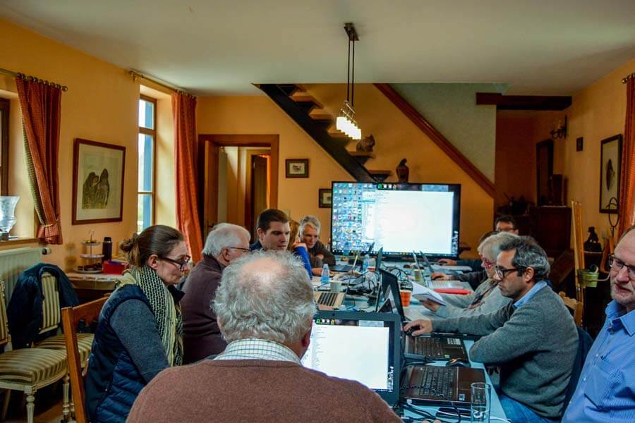 Succesvolle bijscholing internationale rekenkamer in Nivelles