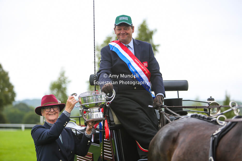 Wilf Bowman-Ripley romps home with a fourth successive win in the Horse Fours