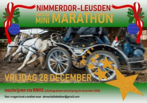 Indoor marathon Nimmerdor Leusden afgelast