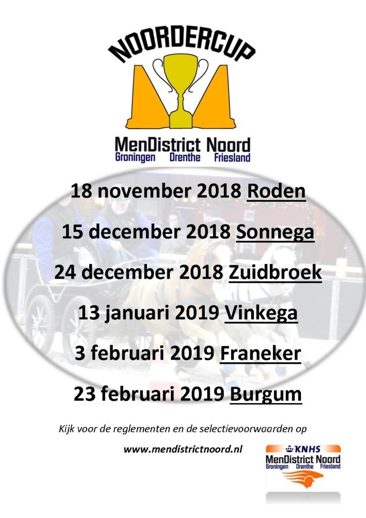 Noordercup start op 18 november