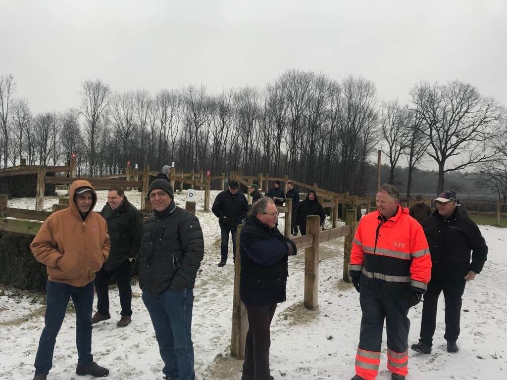 Nuttige bijscholing nationale parcoursbouwers in Kronenberg