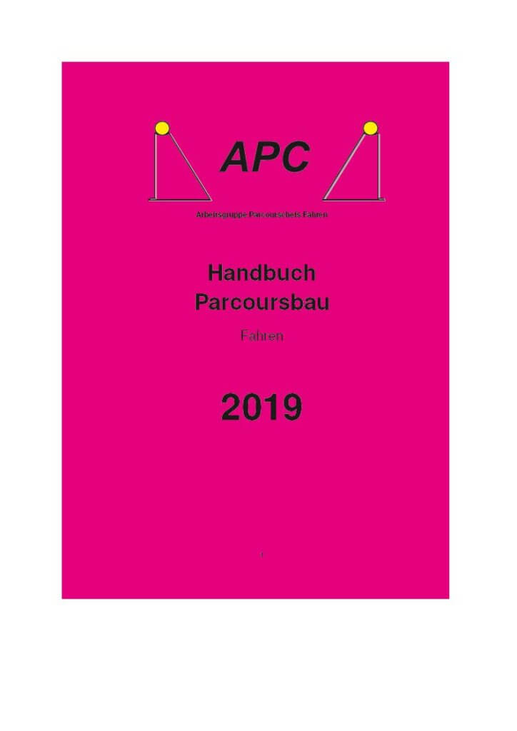 Handbuch Parcoursbau 2019 Fahren