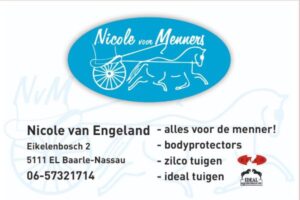 Geen last van vliegen met de mendeken van Nicole voor Menners