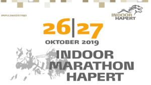 Indoor marathon Hapert op 26 en 27 oktober