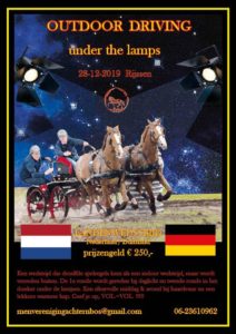 Outdoor Driving under the lamps in Rijssen op 28 december