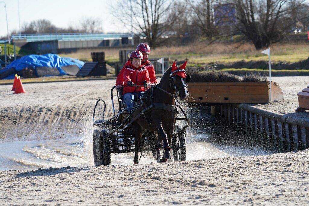 EK jeugdmennen: selectietraining met wedstrijdsimulatie