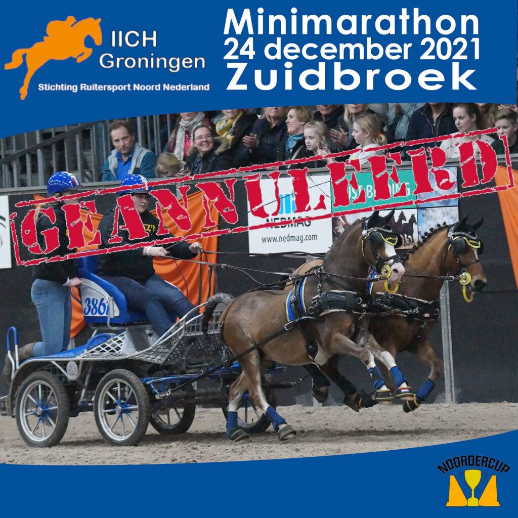 Geen minimarathon Zuidbroek