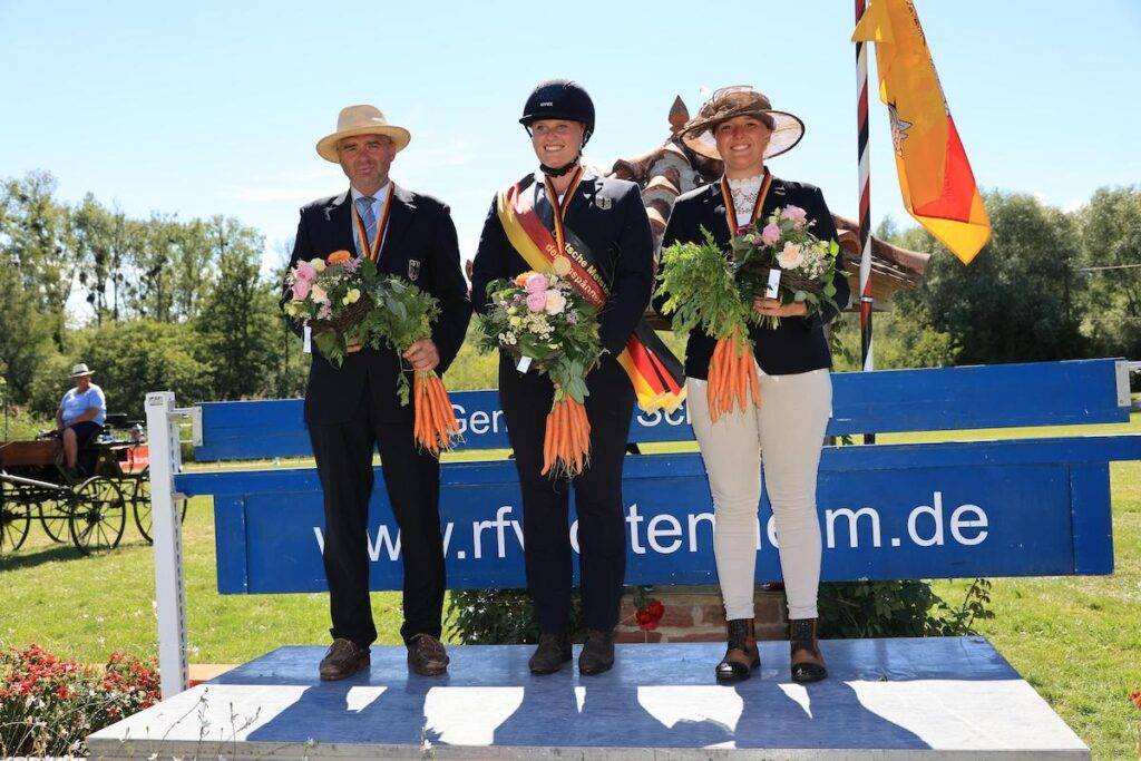 German Single Driving Championship: Gold for Anne Unzeitig, Niels Grundmann and Alexandra Röder