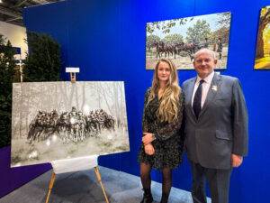 30.000 Pfund für die Versteigerung exklusiver Kunst bei der London Horse Show