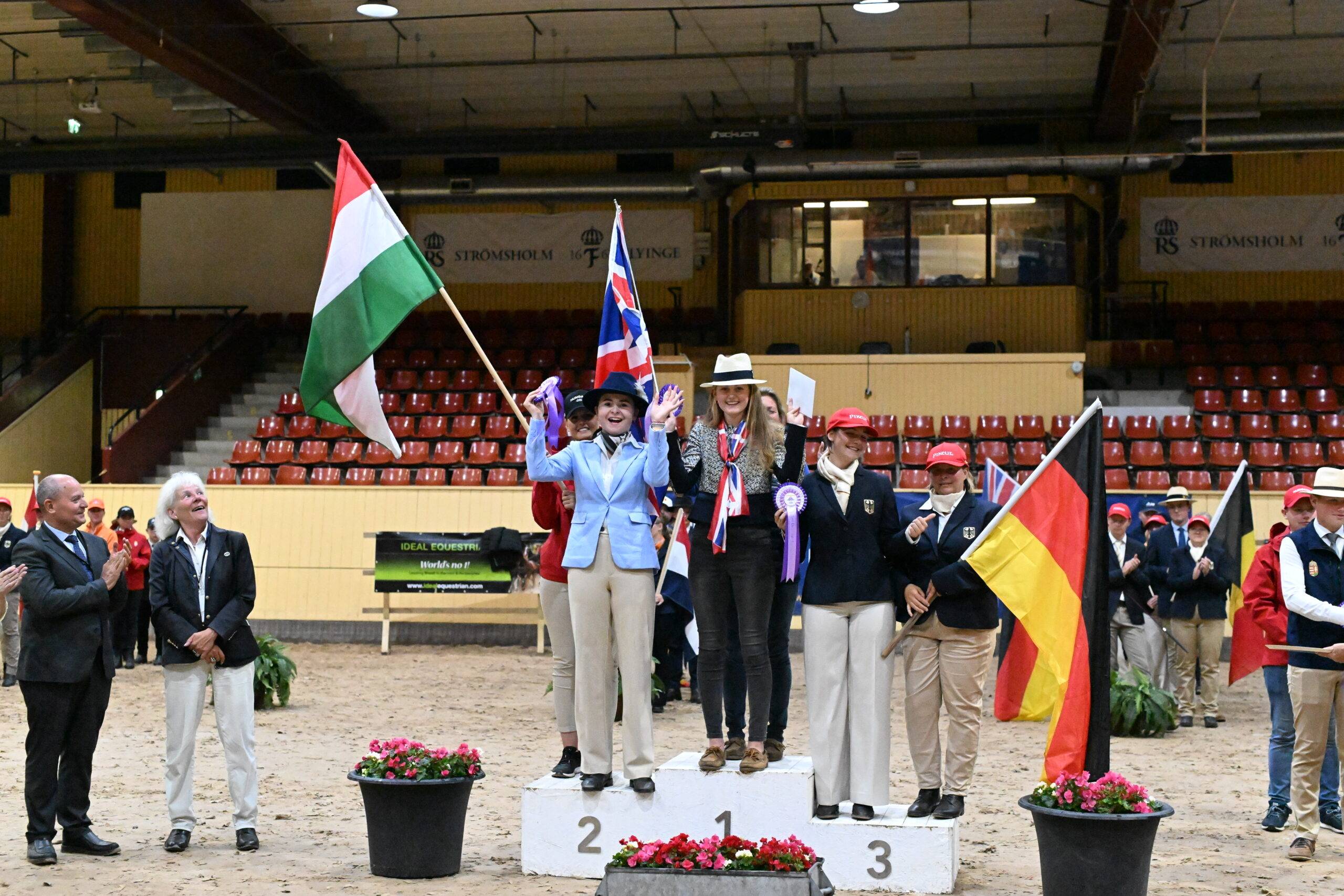 FEI Driving European Championship for U25, Juniors & Children Flyinge 2024: Dressage Friday + Prize Giving